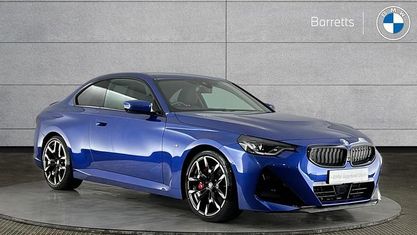 Begagnad BMW 220 M Sport 184 HK (135 kW) 2025 Blå Sportkupé