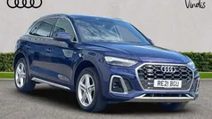 Blue Used 2021 Audi Q5 S-Line SUV | £28,495 (Fair price)