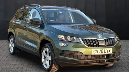 Used Skoda Karoq SE 150 HP (110 kW) 2020 Green SUV