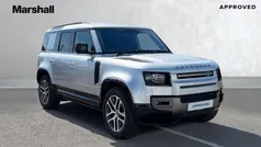 Silver Used 2021 Land Rover Defender SE Dynamic SUV | £56,629 (Fair price)