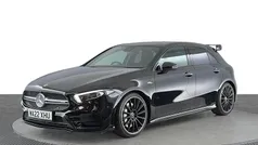 Black Used 2022 Mercedes A35 AMG Premium Plus Hatchback | £29,920 (Fair price)