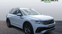 White Used 2023 VW Tiguan R-line Edition SUV | £26,200 (Good price)