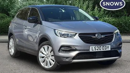 Used Vauxhall Grandland X Elite 131 HP (96 kW) 2020 Grey SUV