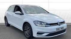 White Used 2017 VW Golf VII SE Hatchback | £10,746 (Fair price)