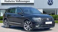 Black Used 2020 VW Tiguan R-line SUV | £21,795 (Good price)