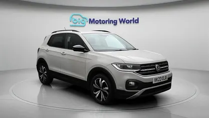 Used VW T-Cross Black Edition 110 HP (80 kW) 2023 Grey SUV