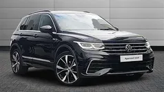 Black Used 2023 VW Tiguan R-line SUV | £30,095 (Fair price)