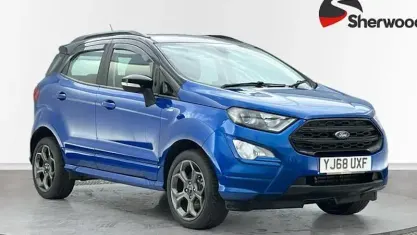 Used Ford Ecosport ST-Line 125 HP (91 kW) 2019 Blue SUV