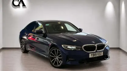 Used BMW 320 Sport Line 190 HP (139 kW) 2019 Blue Sedan
