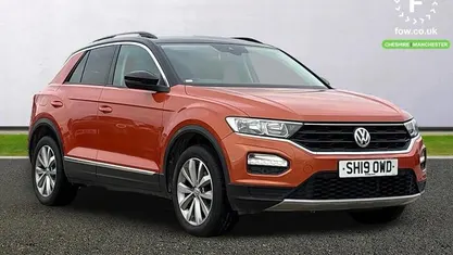 Orange Used 2019 VW T-Roc Design SUV | £12,599 (Fair price)