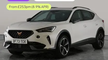 Used Cupra Formentor 150 HP (110 kW) 2023 White SUV