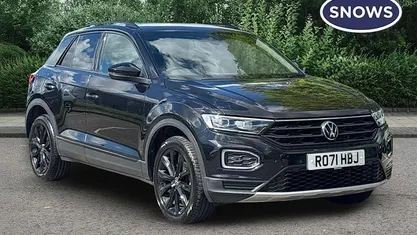 Used VW T-Roc Black Edition 150 HP (110 kW) 2021 Black SUV