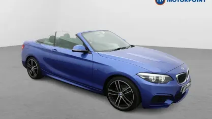 Used BMW 218 M Sport 136 HP (100 kW) 2020 Blue Cabriolet