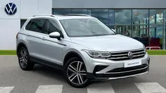 Reflex silver metallic Used 2021 VW Tiguan Elegance SUV | £24,312 (Fair price)