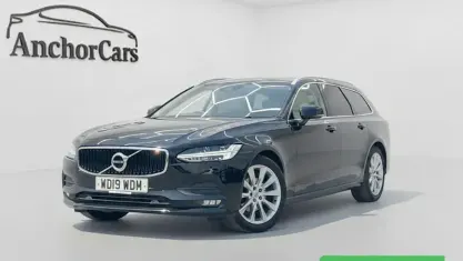 Used Volvo V90 Momentum 190 HP (139 kW) 2019 Black Estate