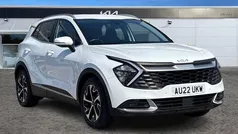 White Used 2022 Kia Sportage Launch Edition SUV | £20,495 (Fair price)