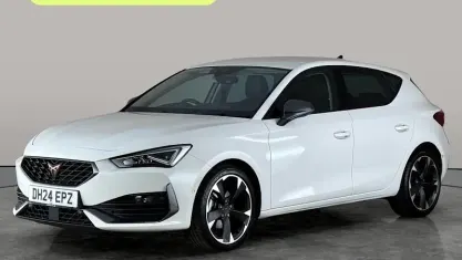Used Cupra Leon 150 HP (110 kW) 2023 White Hatchback