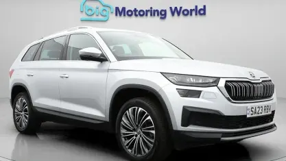 Used Skoda Kodiaq SE L Executive 150 HP (110 kW) 2023 Silver SUV