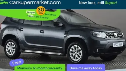 Usado Dacia Duster Comfort 91 HP (66 kW) 2022 Cinzento SUV