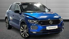 Blue Used 2018 VW T-Roc R-line SUV | £13,995 (Fair price)