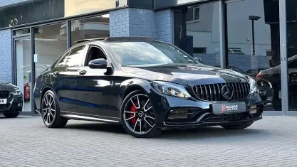 Used Mercedes C43 AMG Premium 367 HP (269 kW) 2017 Black Sedan