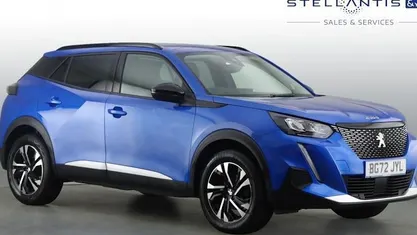 Blue Used 2022 Peugeot 2008 Allure+ SUV | £13,848 (Fair price)