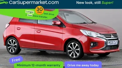 Second-hand Mitsubishi Mirage Edition 80 CP (58 kW) 2020 Roșu Hatchback