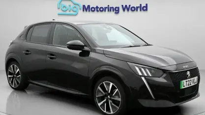 Used Peugeot e-208 Premium 100 kW (136 HP) 2022 Black Hatchback
