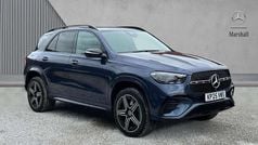 Metallic paint sodalite blue Used 2025 Mercedes GLE450 AMG Urban SUV | £61,480 (Good price)