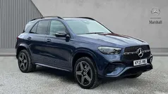 Metallic paint sodalite blue Used 2025 Mercedes GLE450 AMG Urban SUV | £61,890 (Good price)