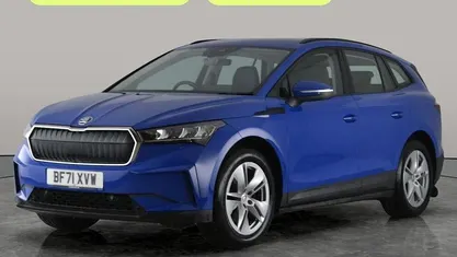 Used Skoda Enyaq iV ecoSuite 131 kW (179 HP) 2021 Blue SUV