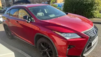 Używany Lexus RX450h Sport Line 313 KM (230 kW) 2018 Czerwony SUV