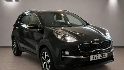 Used Kia Sportage 136 HP (100 kW) 2021 Black SUV