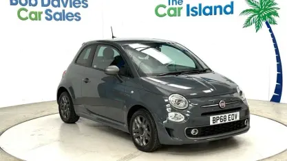 Begagnad Fiat 500 S 69 HK (50 kW) 2019 Grå Halvkombi