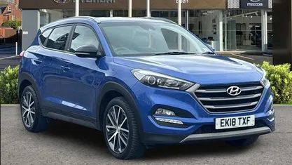 Used Hyundai Tucson GO! 116 HP (85 kW) 2018 Blue SUV
