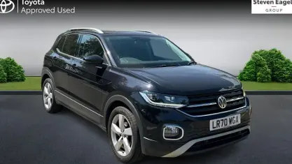 Used VW T-Cross SEL 116 HP (85 kW) 2020 Black SUV