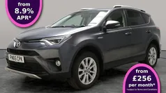 Grey Used 2016 Toyota RAV4 Hybrid SUV | £14,460 (Fair price)