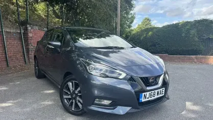 Used Nissan Micra Acenta Limited Edition 71 HP (52 kW) 2018 Grey Hatchback