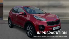 Red Used 2018 Kia Sportage GT-Line SUV | £11,419 (Fair price)