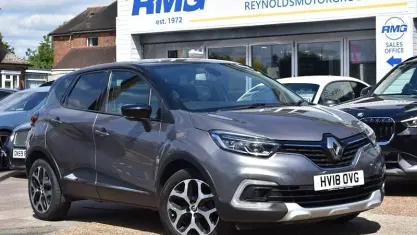 Used Renault Captur Signature 90 HP (66 kW) 2018 Grey SUV