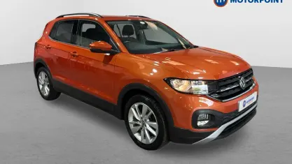 Second-hand VW T-Cross SE 110 CP (80 kW) 2022 Portocaliu SUV