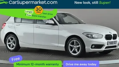 Begagnad BMW 118 Comfort Edition 150 HK (110 kW) 2018 Vit Halvkombi