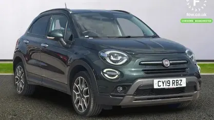 Used Fiat 500X Cross 150 HP (110 kW) 2019 Green SUV