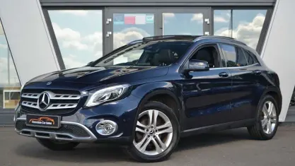 Used Mercedes GLA220 Premium Plus 177 HP (130 kW) 2018 Blue SUV