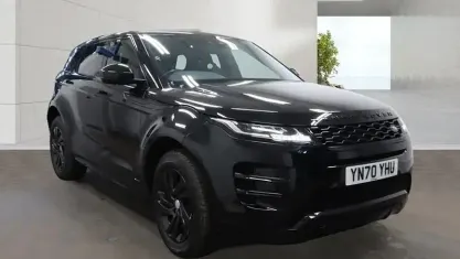 Used Land Rover Range Rover evoque R-Dynamic 203 HP (149 kW) 2020 Black SUV
