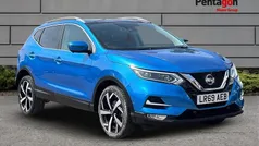 Blue Used 2018 Nissan Qashqai Tekna SUV | £12,995 (Fair price)
