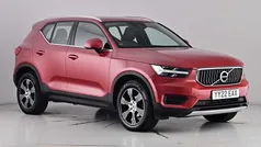 Fusion red Used 2022 Volvo XC40 Inscription SUV | £23,650 (Fair price)