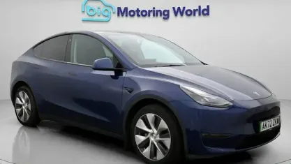 Used Tesla Model Y Long Range AWD 378 kW (514 HP) 2022 Blue SUV