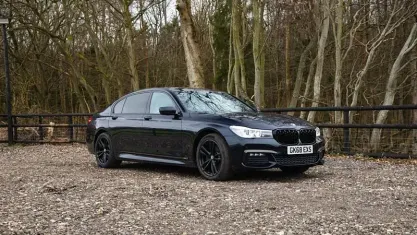 Used BMW 740L M Sport 320 HP (235 kW) 2018 Black Sedan