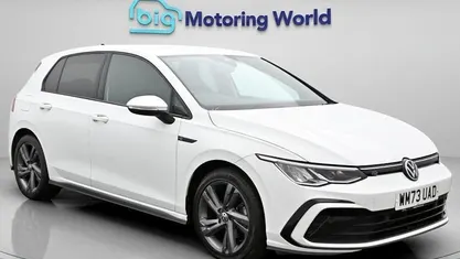 Used VW Golf VIII R-line 150 HP (110 kW) 2023 White Hatchback